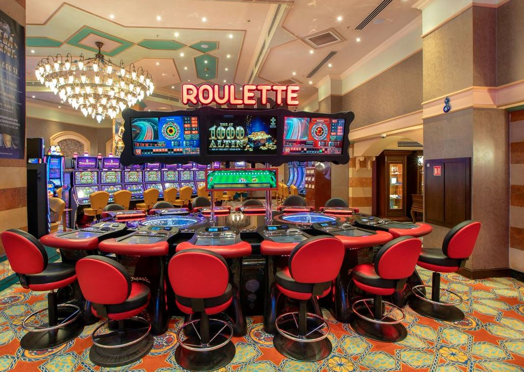 Slot Makinesi Sahnesi
